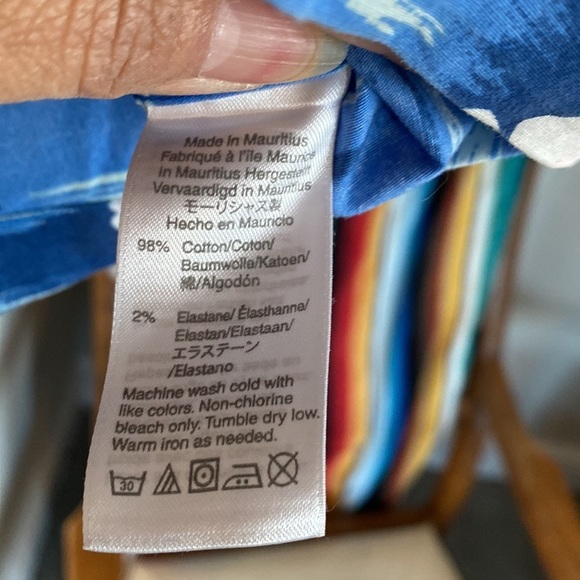 J.Crew Hawaiian short sleeve button down vacation summer party - Picture 5 of 7